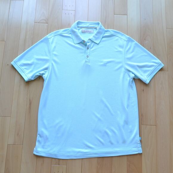 Tommy Bahama Other - Tommy Bahama Polo Shirt Light Teal Size L